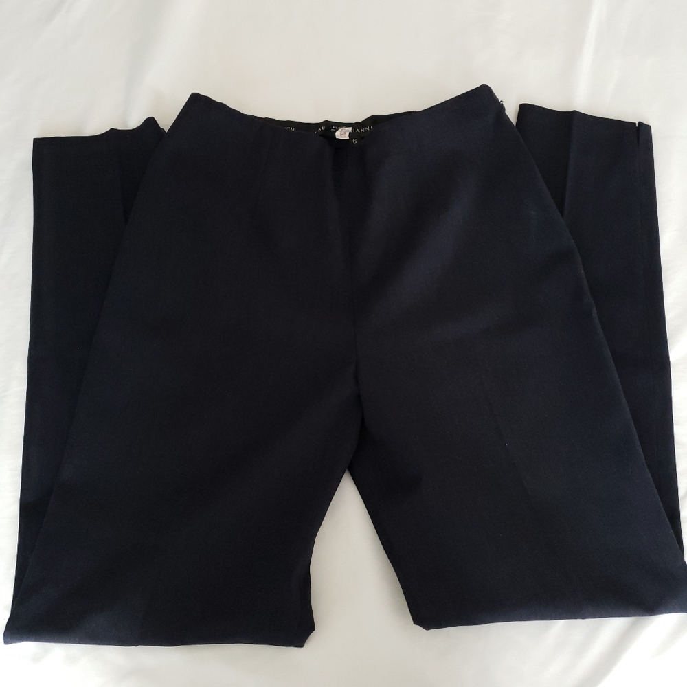 Fabrizio Gianni Stretch Dark High Rise Pant Size 6